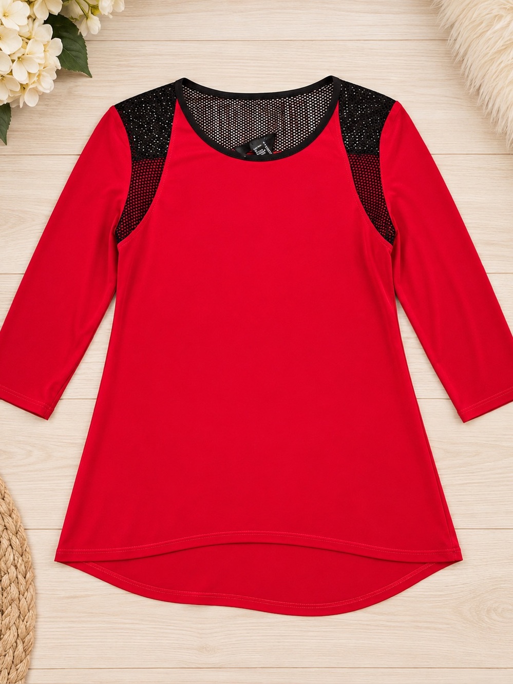 Frank Lyman red tunic size 6